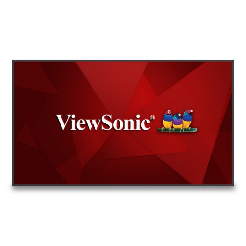 Viewsonic CDE6530 signage display Digital signage flat panel 65" LCD Wi-Fi 450 cd/m² 4K Ultra HD Black Built-in processor Android 11 24/7