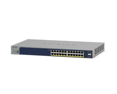 NETGEAR GS724TPv3 Managed L2/L3/L4 Gigabit Ethernet (10/100/1000) Power over Ethernet (PoE) 1U Gray, Blue