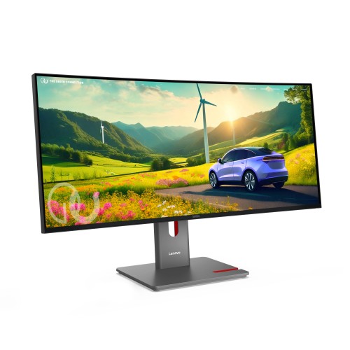 Lenovo ThinkVision P34WD-40 computer monitor 34" 3440 x 1440 pixels Wide Quad HD LCD Black