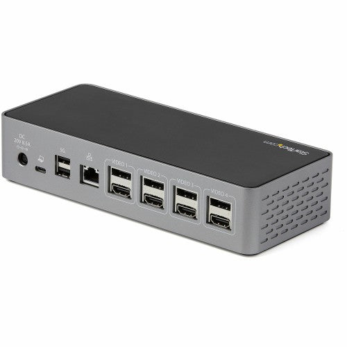 StarTech.com DK31C4DPPD laptop dock/port replicator Wired USB 3.2 Gen 2 (3.1 Gen 2) Type-C Black, Gray