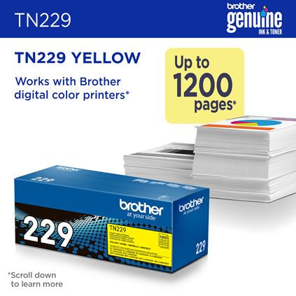 Brother TN-229Y toner cartridge 1 pc(s) Original Yellow