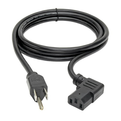 Tripp Lite P006-006-13RA power cable Black 72" (1.83 m) NEMA 5-15P C13 coupler