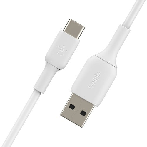 Belkin CAB001BT2MWH USB cable 78.7" (2 m) USB A USB C White