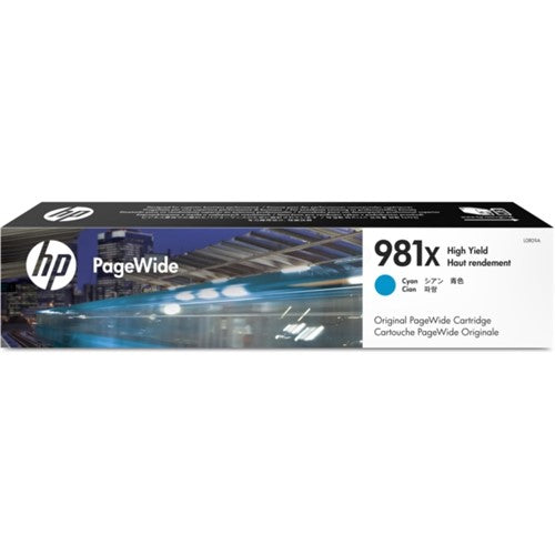 L0R09A (981X) Ink cartridge cyan, 10K pages, 116ml