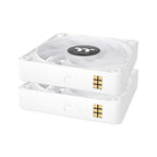 Thermaltake CL-F190-PL12SW-A computer cooling system Computer case Fan 4.72" (12 cm) White 3 pc(s)