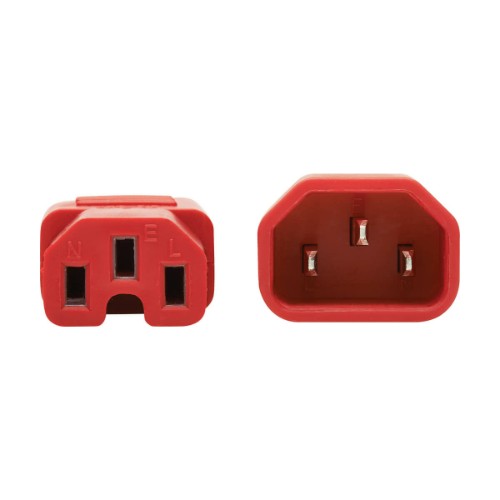 Tripp Lite P018-006-ARD power cable Red 70.9" (1.8 m) C14 coupler C15 coupler