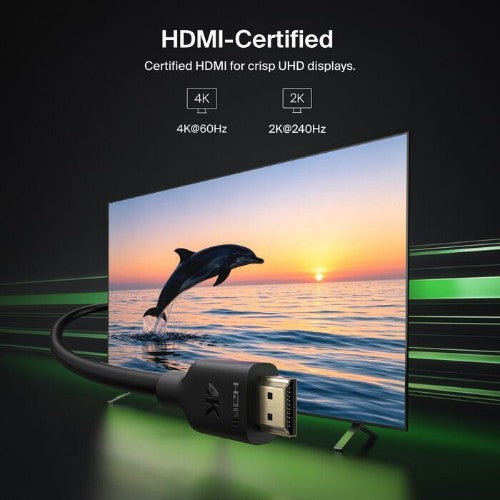 Belkin Connect HDMI cable 78.7" (2 m) HDMI Type A (Standard) Black