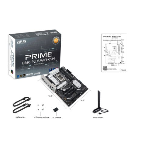 ASUS PRIME B860-PLUS WIFI-CSM motherboard Intel B860 LGA 1851 (Socket V1) ATX