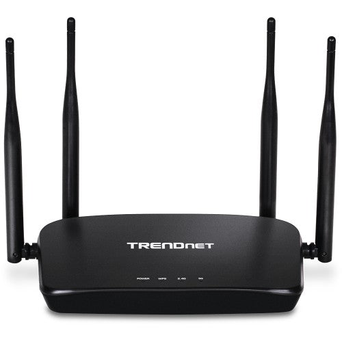 Trendnet TEW-831DR wireless router Fast Ethernet Dual-band (2.4 GHz / 5 GHz) Black