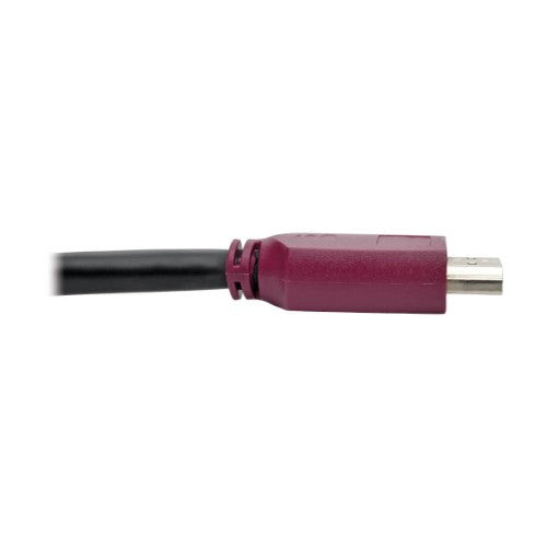 Tripp Lite P569-010-CERT HDMI cable 118.1" (3 m) HDMI Type A (Standard) Black, Magenta