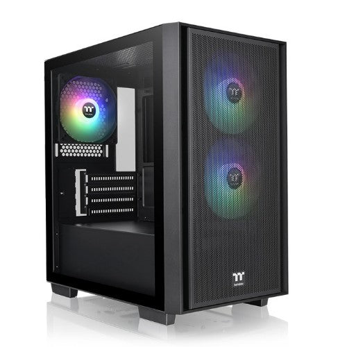Thermaltake Versa H16 TG ARGB Micro Tower Black