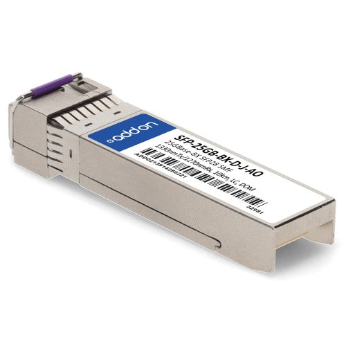 AddOn Networks SFP-25GB-BX-D-J-AO network transceiver module Fiber optic 25000 Mbit/s SFP28