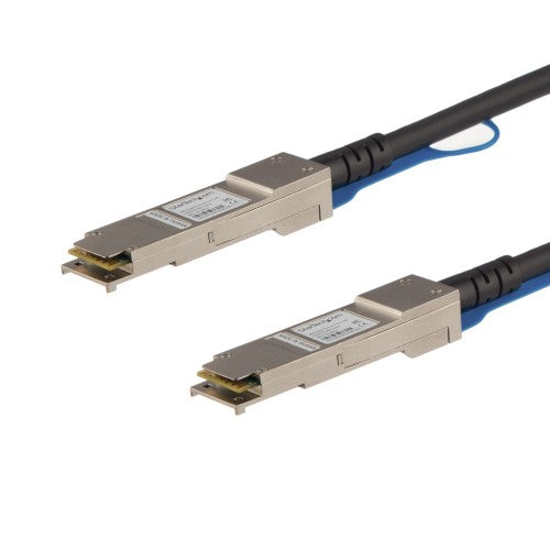 StarTech.com QSFPH40GCU05 InfiniBand/fibre optic cable 19.7" (0.5 m) QSFP+ Black