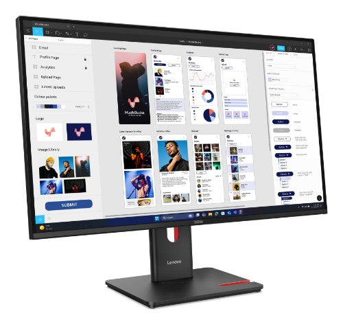 Lenovo ThinkVision T32UD-40 computer monitor 31.5" 3840 x 2160 pixels 4K Ultra HD LED Black