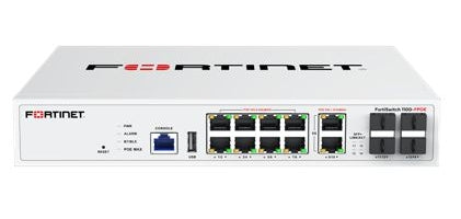 Fortinet FS-110G-FPOE network switch Managed L2 10G Ethernet (100/1000/10000) Power over Ethernet (PoE)