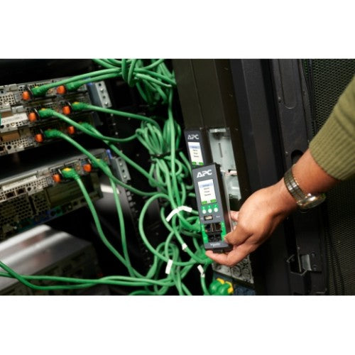 APC APDU10452SW power distribution unit (PDU) 42 AC outlet(s) Black