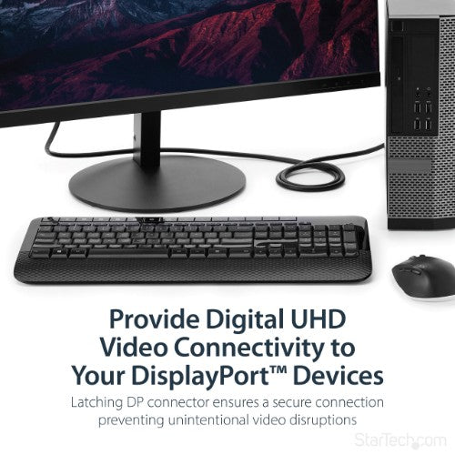 StarTech.com DISPLPORT6L DisplayPort cable 70.9" (1.8 m) Black