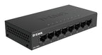 D-Link DGS-108GL network switch Unmanaged Gigabit Ethernet (10/100/1000) Black