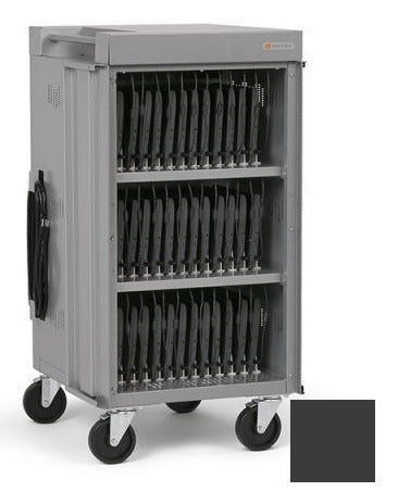Bretford CUBE Cart Slim Portable device management cart Charcoal