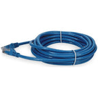 AddOn Networks ADD-16FCAT6SN-BE networking cable Blue 192.9" (4.9 m) Cat6 U/UTP (UTP)