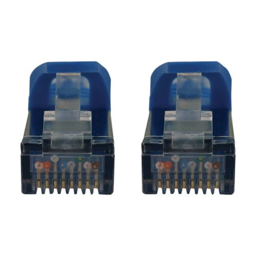 Tripp Lite N262-S01-BL networking cable Blue 11.8" (0.3 m) Cat6a S/UTP (STP)
