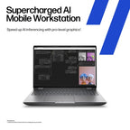 HP ZBook Fury G1i 16 PC Wolf Pro Security Edition Intel Core Ultra 9 285HX Mobile workstation 16" 2.5K 32 GB DDR5-SDRAM 1 TB SSD NVIDIA RTX PRO 3000 Blackwell Wi-Fi 7 (802.11be) Windows 11 Pro AI Workstation, AI PC Silver