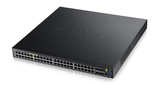 Zyxel XGS3700-48HP Managed L2+ Gigabit Ethernet (10/100/1000) Power over Ethernet (PoE) Blue