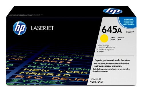 C9732A (645A) Toner yellow, 12K pages @ 5% coverage