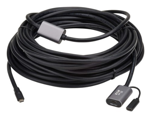 Eaton U330-15M-C2C-C USB cable USB 3.2 Gen 1 (3.1 Gen 1) 590.6" (15 m) USB C 2 x USB C Black, Gray