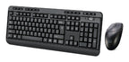 Adesso WKB-1320CB-TAA keyboard Mouse included Home/Office USB US English Black