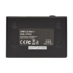 Tripp Lite U360-004-R-INT interface hub USB 3.2 Gen 1 (3.1 Gen 1) Type-B 5000 Mbit/s Black