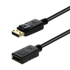 AddOn Networks DISPLAYPORTMF6F DisplayPort cable 72" (1.83 m) Black