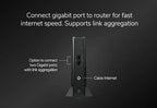 NETGEAR CM2500-100S modem 2000000 Kbit/s