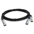 AddOn Networks QSFP28-2QSFP28-PDAC2-5M-AO InfiniBand/fibre optic cable 98.4" (2.5 m) 2x QSFP28 DAC Black