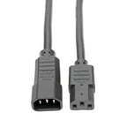 Tripp Lite P005-18N power cable Black 18.1" (0.46 m) C13 coupler C14 coupler
