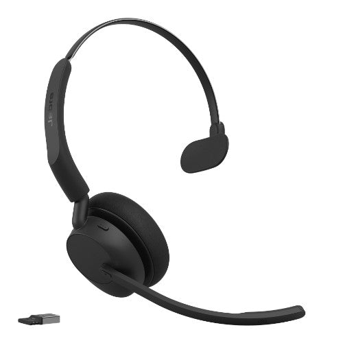 Jabra Evolve3 45 Headset Wireless Head-band Office/Call center USB Type-A Bluetooth Black