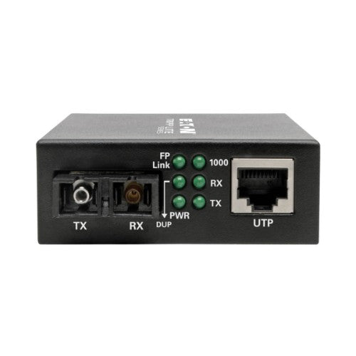 Tripp Lite N785-INT-SC-SM network media converter 1000 Mbit/s 1310 nm Single-mode Black