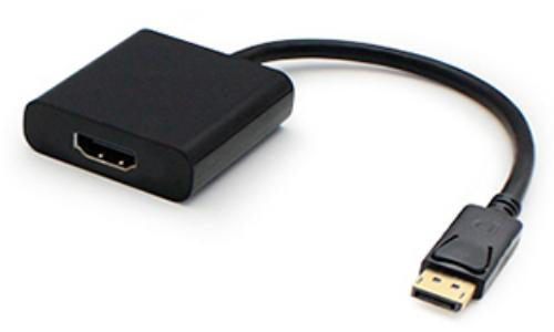 AddOn Networks DISPORT2HDMIA video cable adapter Black
