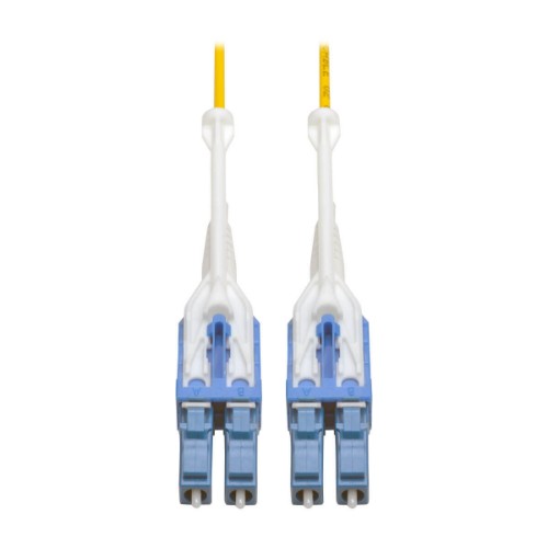 Tripp Lite N370-05M-T InfiniBand/fibre optic cable 196.9" (5 m) 2x LC OFNR Yellow