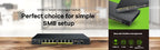 Zyxel GS1900-10HP network switch Managed L2 Gigabit Ethernet (10/100/1000) Power over Ethernet (PoE) Black
