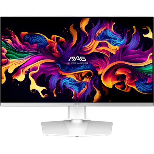 MSI MAG 272QPW QD-OLED X28 computer monitor 26.5" 2560 x 1440 pixels Wide Quad HD White
