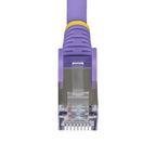 StarTech.com NLPL-7F-CAT6A-PATCH networking cable Purple 82.7" (2.1 m) S/FTP (S-STP) Round