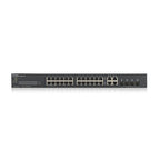 Zyxel GS1920-24V2 network switch Managed Gigabit Ethernet (10/100/1000) Black