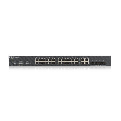 Zyxel GS1920-24V2 network switch Managed Gigabit Ethernet (10/100/1000) Black