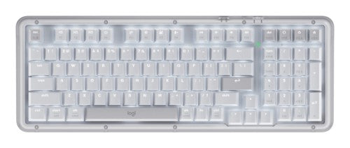 Logitech Alto Keys K98M keyboard Universal RF Wireless + Bluetooth QWERTY US English White