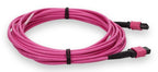 AddOn Networks ADD-MPOMPO-4M5OM4-MA InfiniBand/fibre optic cable 157.5" (4 m) MPO LOMM Magenta