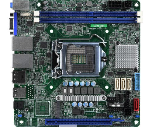 Asrock C246 WSI motherboard Intel C246 mini ITX