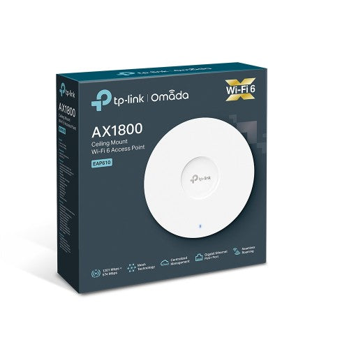 TP-Link Omada EAP610 wireless access point 1775 Mbit/s White Power over Ethernet (PoE)