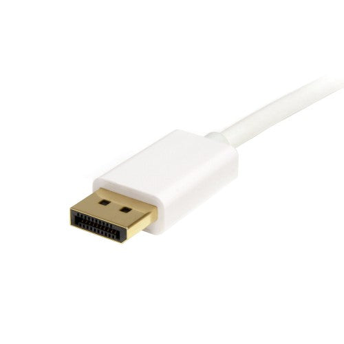 StarTech.com MDP2DPMM2MW DisplayPort cable 78.7" (2 m) mini DisplayPort White