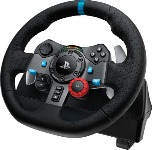 Logitech G 941-000110 Gaming Controller Black USB Steering wheel + Pedals PC, PlayStation 4, Playstation 3